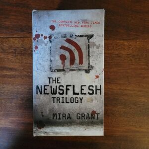 Newsflesh Trilogy Boxed Set by Mira Grant Mass Market Paperback